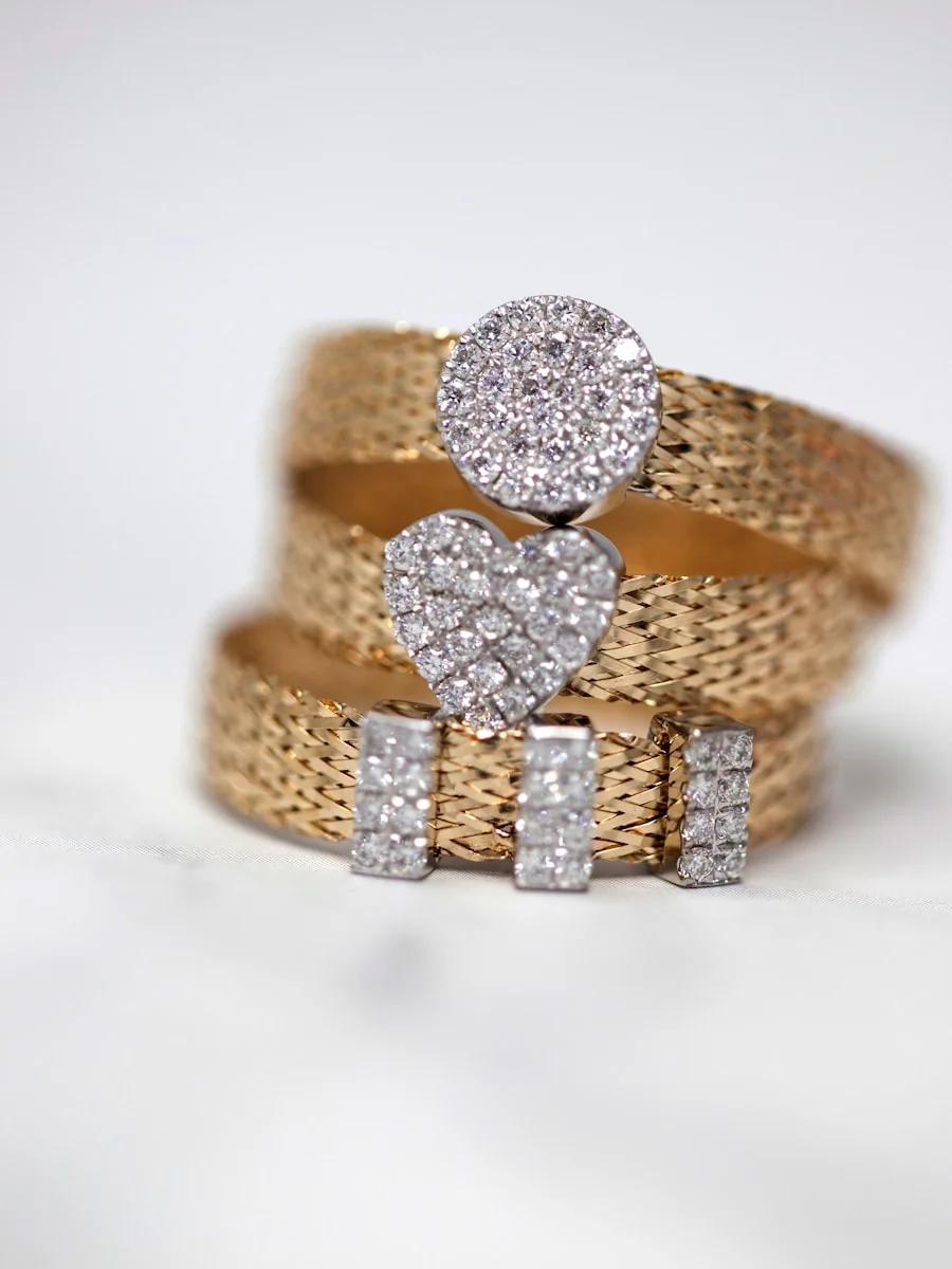 Nhẫn Cưới Vàng Hồng 18K PNJ Melody